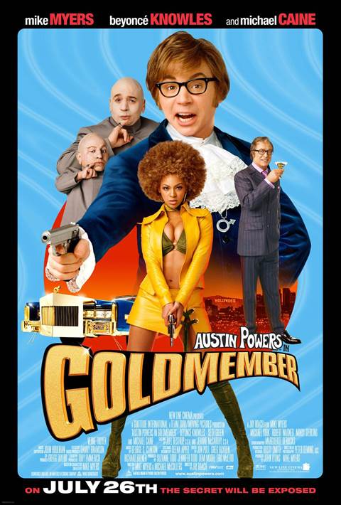 Austin Powers in Goldmember movie poster