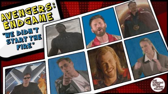 Avengers: Endgame Cast Sings We Didn't Start the Fire