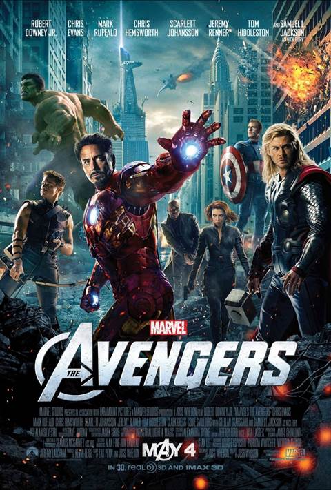 Marvel's The Avengers movie poster