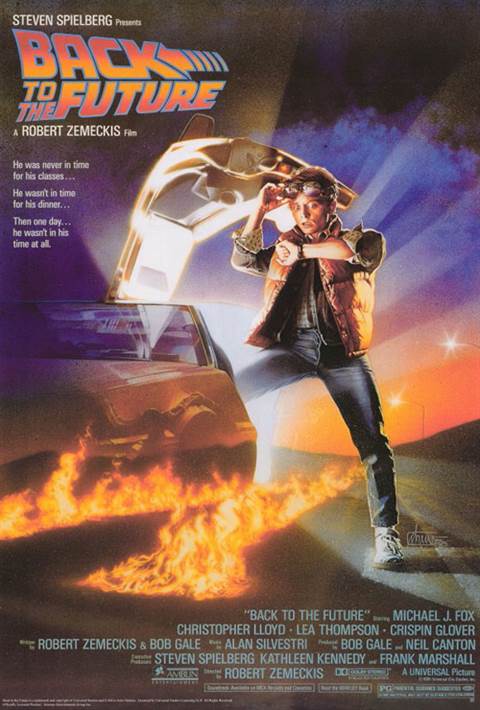 Back to the Future movie poster