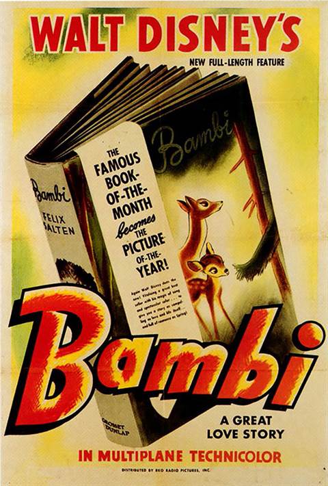 Bambi movie poster