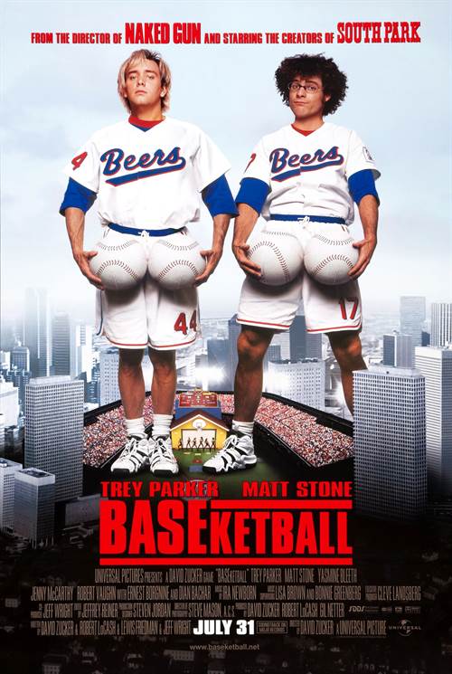 BASEketball Courtesy of Universal Pictures. All Rights Reserved. BASEketball movie poster