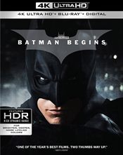 Batman Begins Physical Media: 4K UHD Review