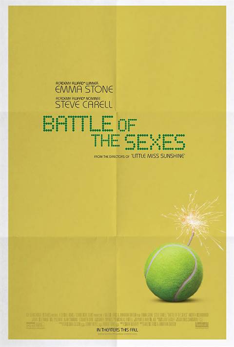 Battle of the Sexes movie poster