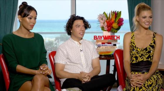 BAYWATCH EXCLUSIVE: Kelly Rohrbach, Ilfenesh Hadera, Jon Bass