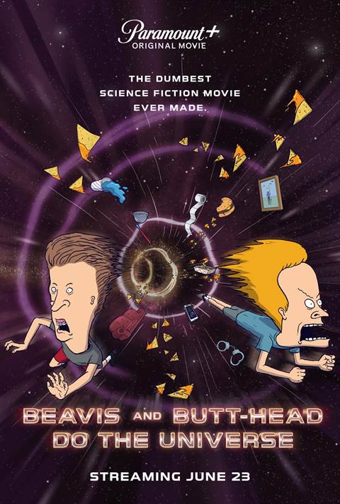 Beavis and Butt-Head Do the Universe movie poster