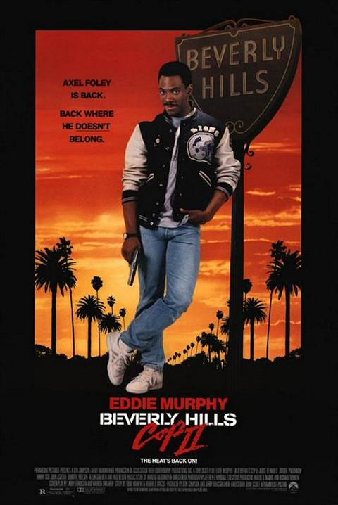 Beverly Hills Cop II movie poster