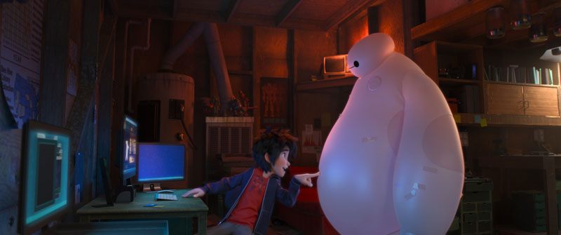 Big Hero 6 Courtesy of Walt Disney Pictures. All Rights Reserved.