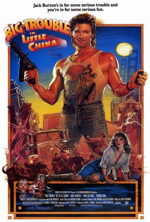 Big Trouble in Little China movie poster