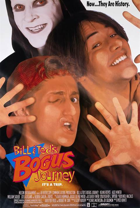 Bill & Ted's Bogus Journey movie poster