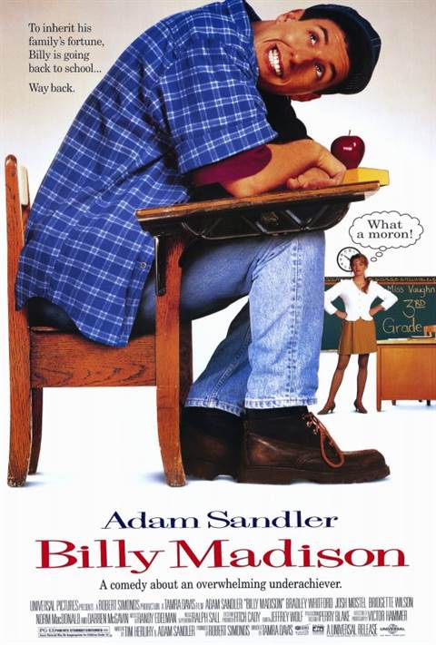 Billy Madison movie poster