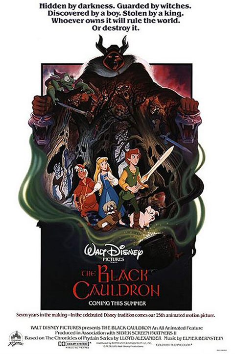 The Black Cauldron movie poster