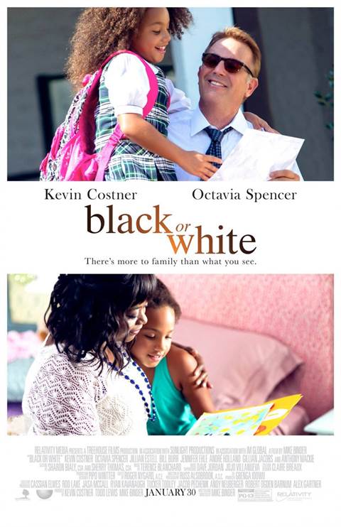 Black or White movie poster