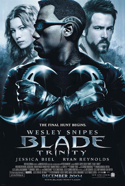 Blade Trinity movie poster