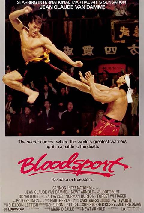 Bloodsport movie poster