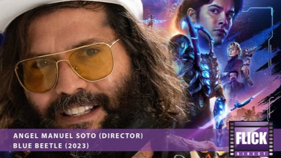 Interview: Blue Beetle Director on Latino Representation & Easter Eggs on FlickDirect