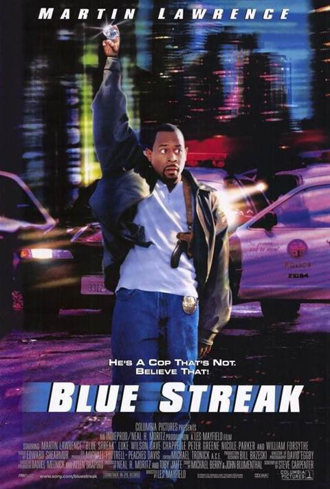 Blue Streak movie poster