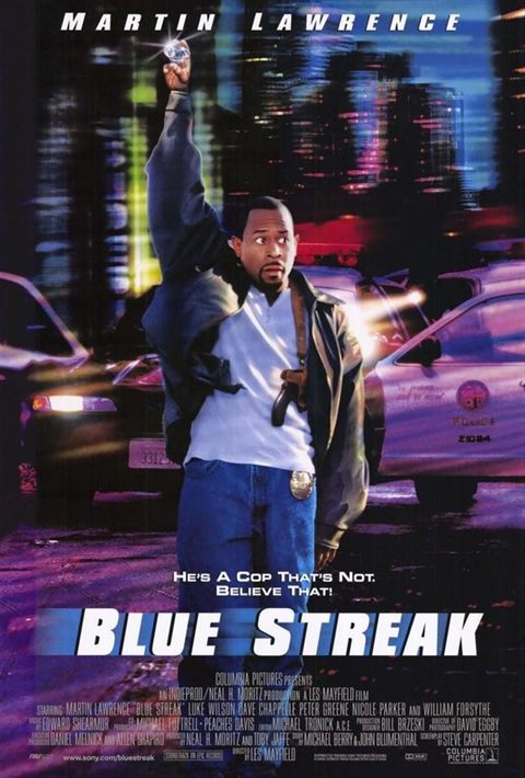 Blue Streak movie poster