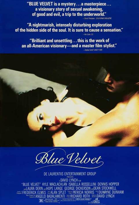 Blue Velvet movie poster