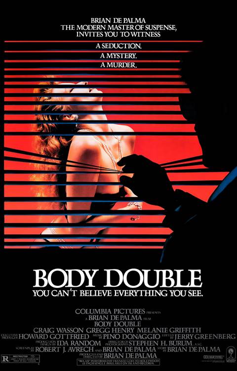 Body Double movie poster