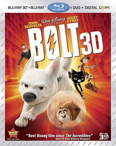Bolt 3D Blu-ray Review