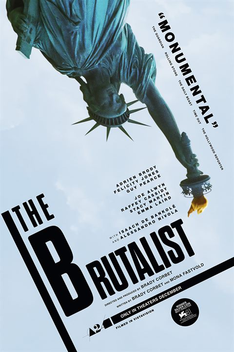 The Brutalist movie poster