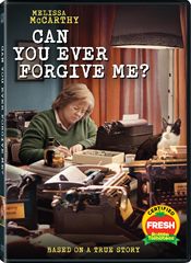 Can You Ever Forgive Me? Physical Media: DVD Review