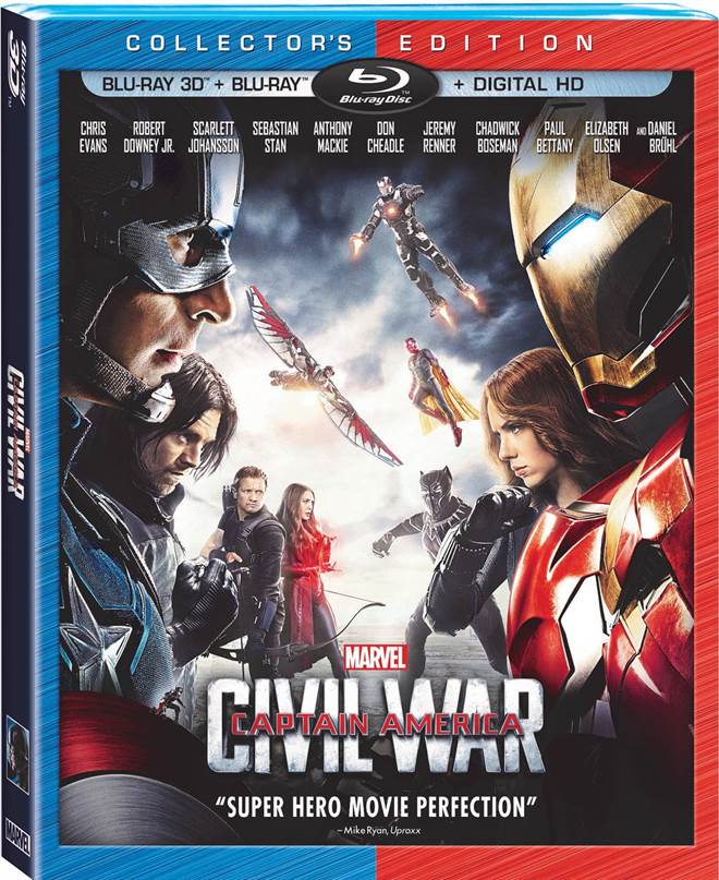 Captain America: Civil War (2016) Blu-ray Review