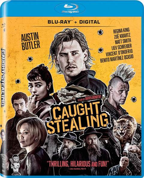 Caught Stealing Review: Blood, Bad Luck, and Bud the Cat