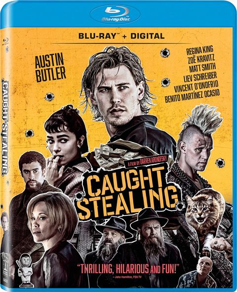 Caught Stealing Review: Blood, Bad Luck, and Bud the Cat