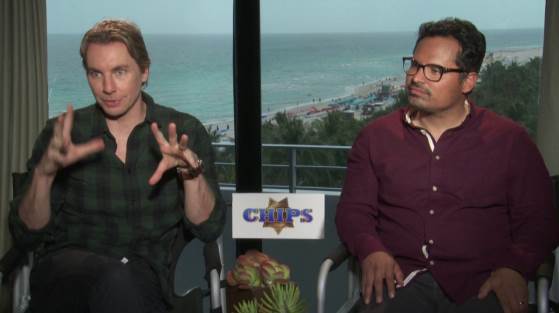 Dax Shepard and Michael Pena Talk CHiPs