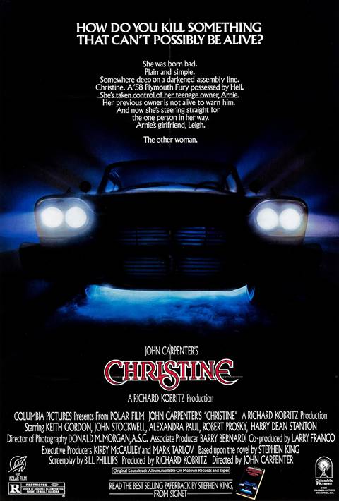 Christine movie poster