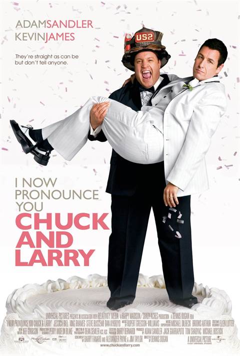 I Now Pronounce You Chuck and Larry movie poster