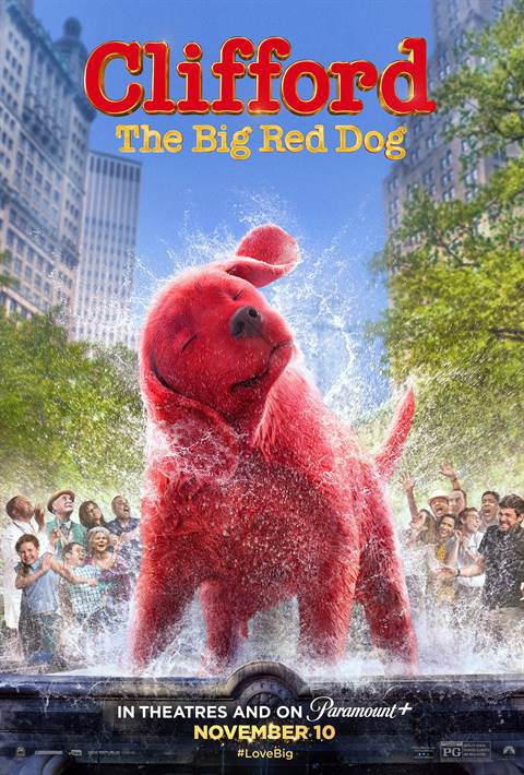 Clifford the Big Red Dog movie poster