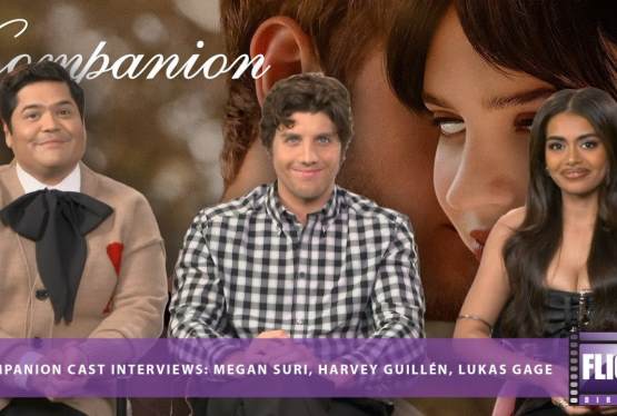 Companion Cast Interviews: Megan Suri, Harvey Guillén, Lukas Gage