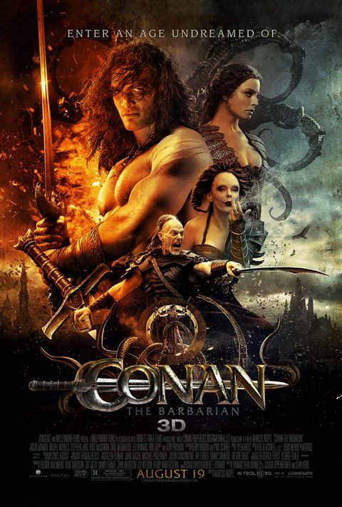 Conan The Barbarian movie poster