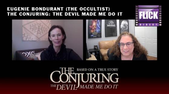 Eugenie Bondurant (The Occultist) Talks The Conjuring 3: The Devil Made Me Do It