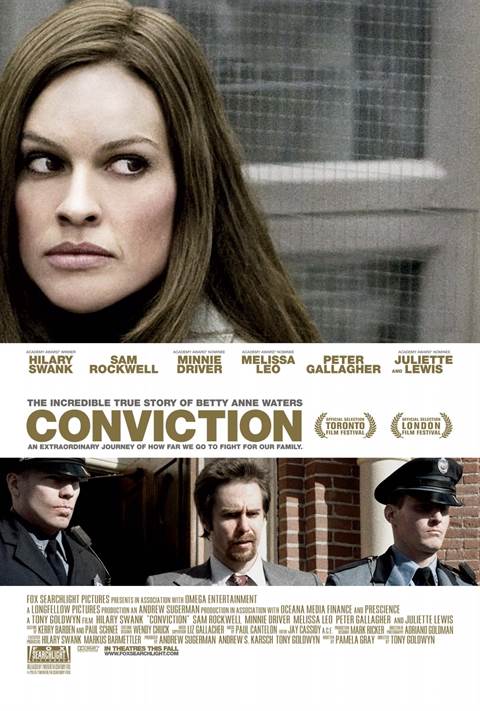 Conviction movie poster