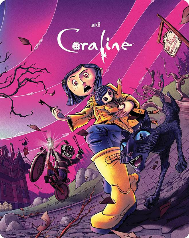 Coraline Limited Edition Steelbook 4K UHD 4K Review