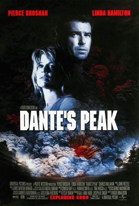 Dante's Peak movie poster