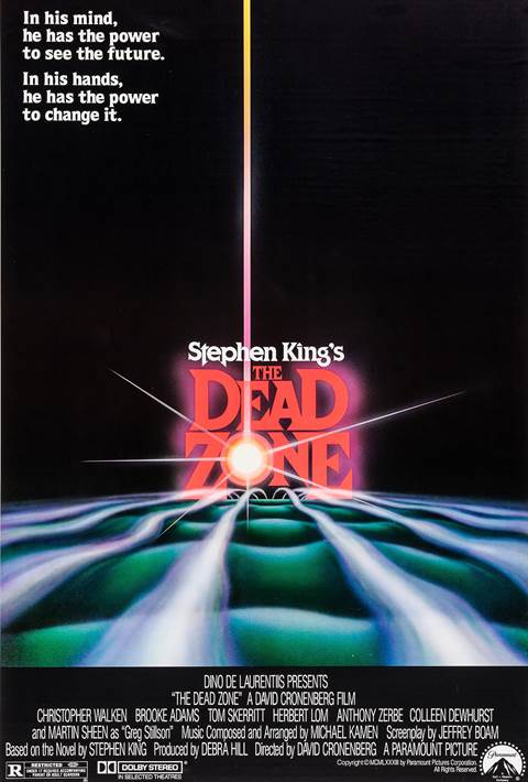 The Dead Zone movie poster