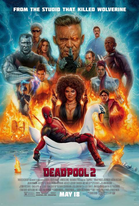 Deadpool 2 movie poster