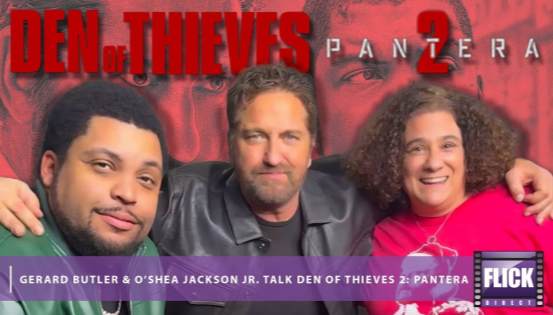 Gerard Butler & O'Shea Jackson Jr. Talk Den of Thieves 2: Pantera