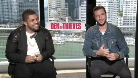 DEN OF THIEVES Interview with Stars O'Shea Jackson, Jr  & Pablo Schreiber