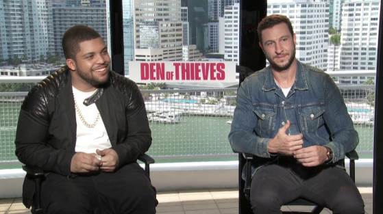 DEN OF THIEVES Interview with Stars O'Shea Jackson, Jr  & Pablo Schreiber