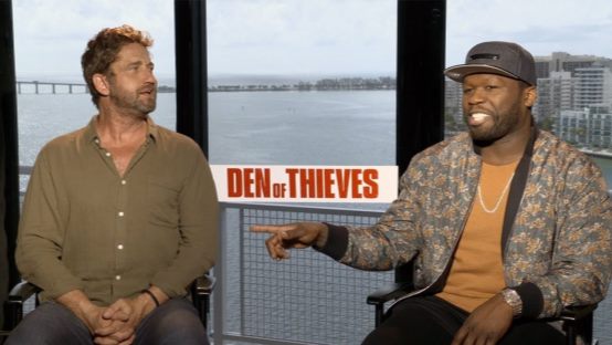 Interview: DEN OF THIEVES Interview with stars Gerard Butler & Curtis Jackson (50 Cent) on FlickDirect