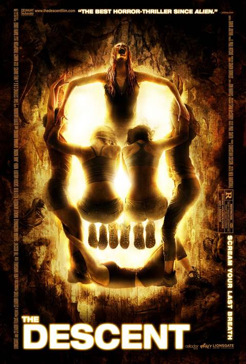 The Descent movie poster
