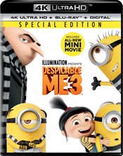 Despicable Me 3 Physical Media: 4K UHD Review