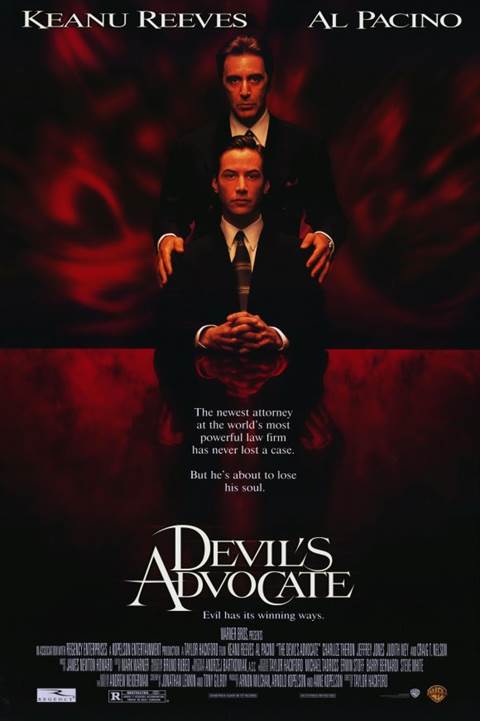 The Devil's Advocate movie poster