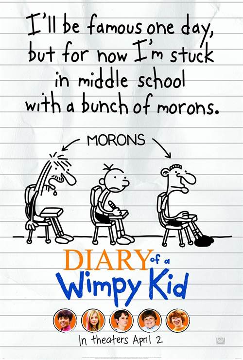 Diary Of A Wimpy Kid 2010 News Trailers Music Quotes Trivia Soundtrack Movie Database Flickdirect